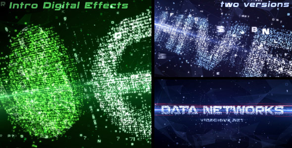 Data Networks Intro - Download Videohive 12145455