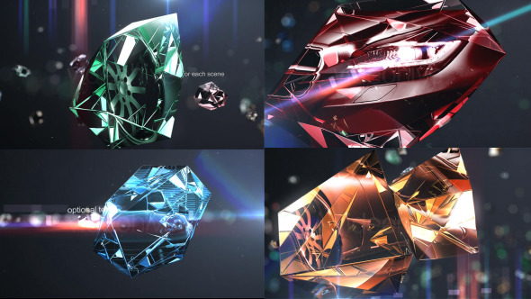 Diamonds Photo SliderOpener - Download Videohive 3787394