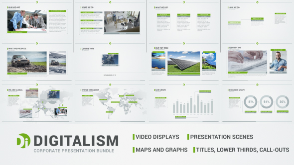 Digitalism - Corporate Video Package - Download Videohive 15843011