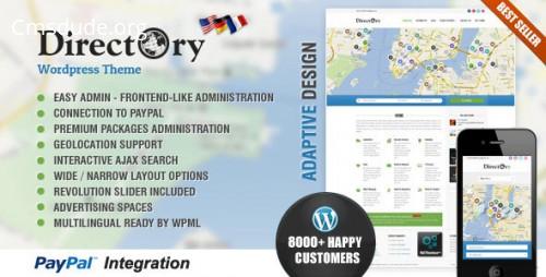 Directory Portal v4.3 – Themeforest WordPress Theme Download Free