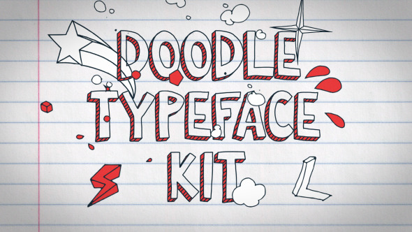 Doodle Typeface Kit - Download Videohive 12324543