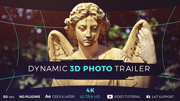 Dynamic 3D Photo Trailer - Download Videohive 17798000