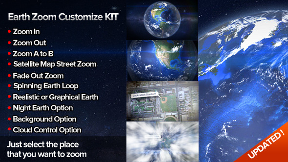 Earth Zoom Customize Kit 4 - Download Videohive 6451983