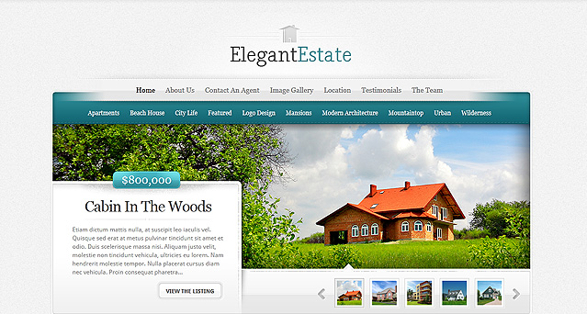 ElegantThemes ElegantEstate Real Estate Download WordPress Theme