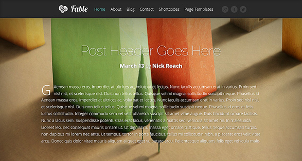 ElegantThemes Fable Download WordPress Theme