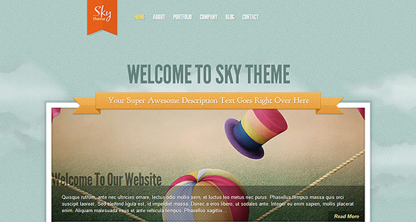 ElegantThemes Sky Download WordPress Theme
