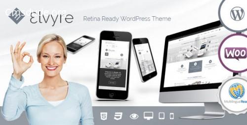 Elvyre – Retina Ready WordPress Theme Download Free