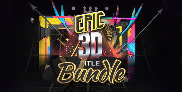 Epic 3D Title Bundle - Download Videohive 13794719