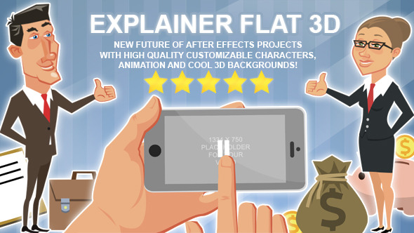 Explainer Flat 3D - Download Videohive 10810605