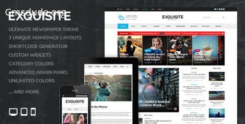 Exquisite v1.2 – Themeforest Ultimate Newspaper Theme Download Free