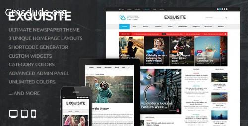 Exquisite v1.3.3 – Ultimate Newspaper Theme Download Free