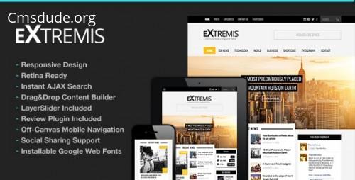 Extremis – Themeforest Responsive Magazine Theme Download Free