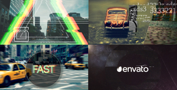 Fast Glitch Logo Opener - Download Videohive 10666673