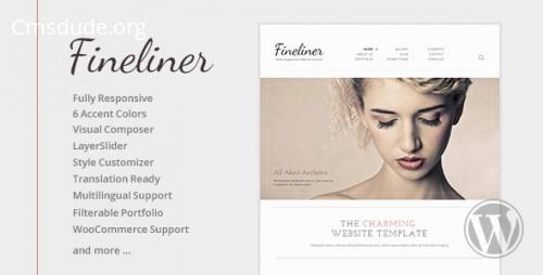 Fineliner v1.5.0 – Responsive Portfolio WordPress Theme Download Free