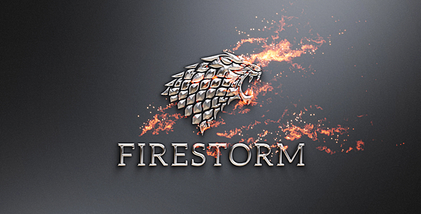 Flame and Metal Fire Logo Reveal - Download Videohive 16928053