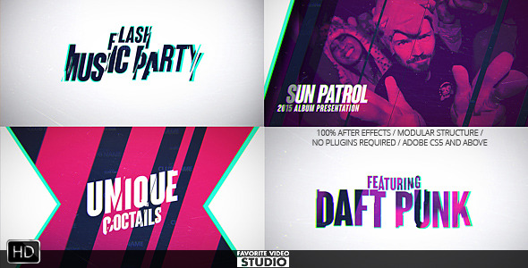 Flash Music Event - Download Videohive 12784311