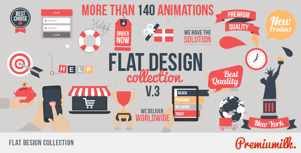 Flat Design - Download Videohive 7548532