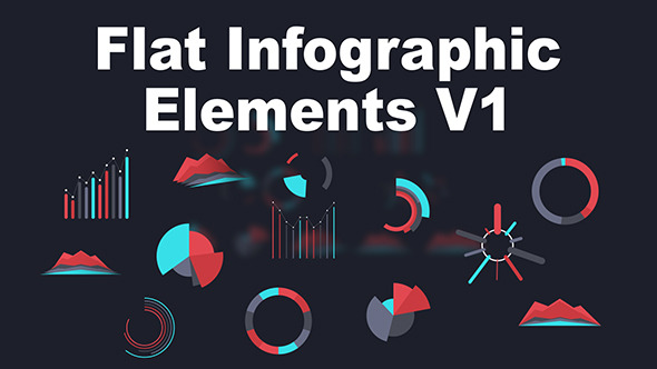 Flat Infographic Elements V1 - Download Videohive 5046616