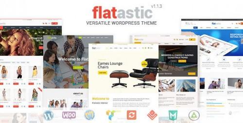 Flatastic v1.2.7 – Themeforest Versatile WordPress Theme Download Free