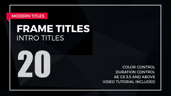 Frame Titles 2 - Download Videohive 17926174