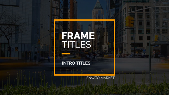 Frame Titles - Download Videohive 16533663