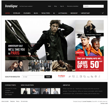 GavickPro Boutique - Download Redshop Joomla Template for Online Retail Stores