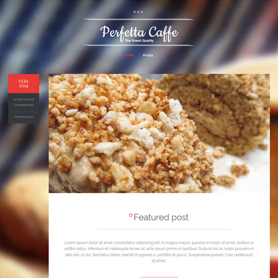 GavickPro Perfetta - Download Download Free Responsive WordPress Theme for Cafe Coffee Shop and Bar Websites