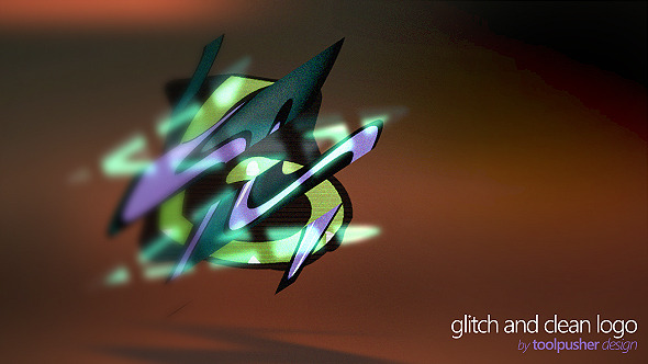 Glitch and Clean Logo - Download Videohive 10490241