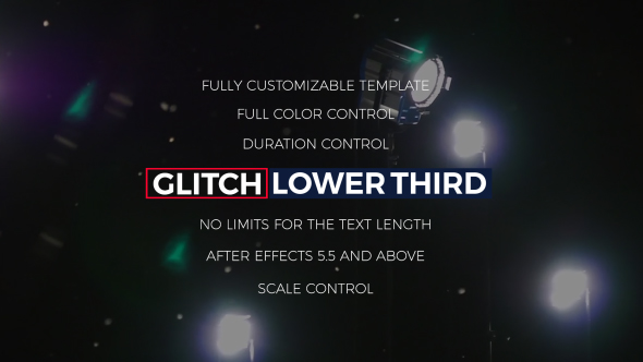 Glitch Lower Thirds and Titles - Download Videohive 17100890