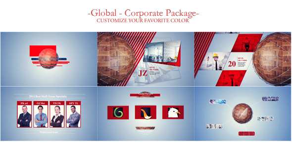 Global Network-Corporate Video Package - Download Videohive 7149615