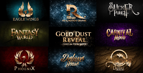 Gold Dust Reveal - Download Videohive 18265012