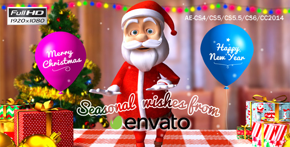 Happy Christmas and New Year - Download Videohive 9694414