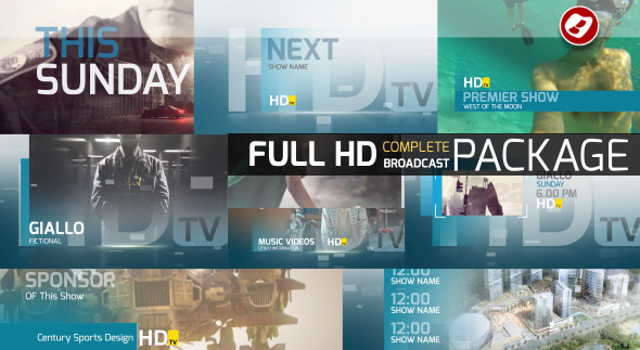 HDtv Complete Broadcast Package - Download Videohive 10041135