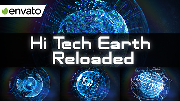 Hi Tech Earth Reloaded Element 3D - Download Videohive 11499503