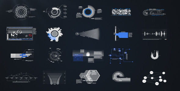 HUD and Infographic Elements - Download Videohive 7972468