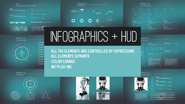 Infographics HUD - Download Videohive 12598101