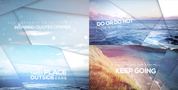 Inspiring Quotes Opener - Download Videohive 13913827