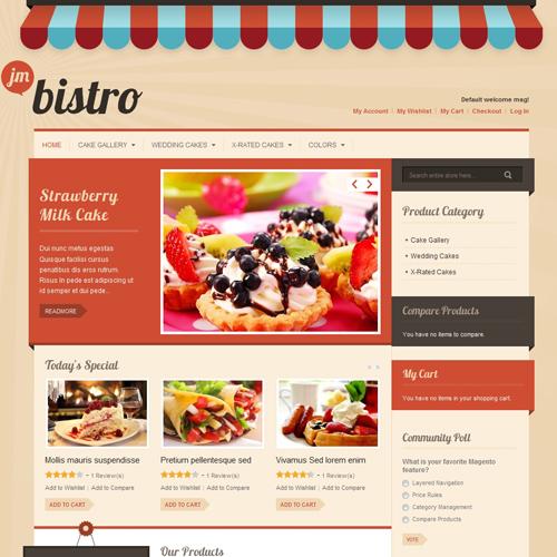 JA Bistro - Download Joomla Restaurant Template for Joomla 3 & 2.5