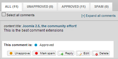JA Comment Component - Download Joomla Extension