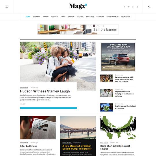 JA Magz II - Download Responsive Joomla template for News and Magazine