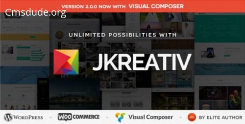 Jkreativ v.2.1.1 – Multilayer Parallax Multipurpose Theme Download Free