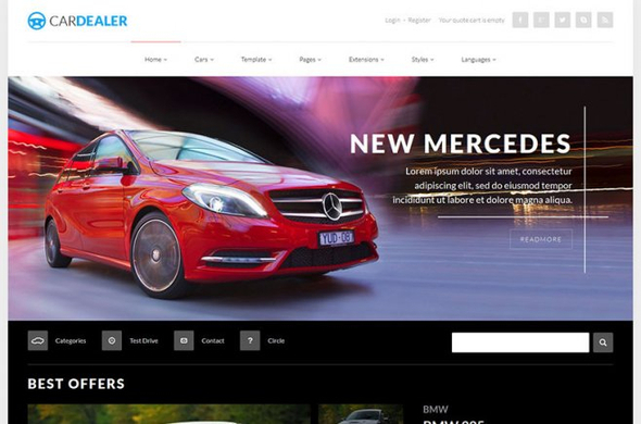 JM Car Dealer - Download Responsive Joomla Template