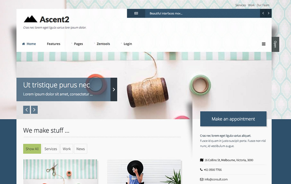 JoomlaBamboo Ascent2 - Download Responsive Joomla Template