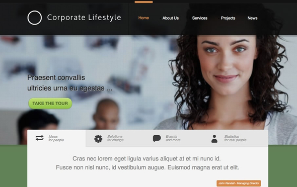 JoomlaBamboo Corporate - Download Responsive Joomla Template