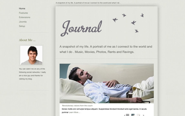 JoomlaBamboo Journal - Download Responsive Joomla Template