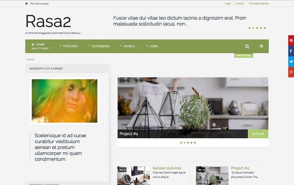 JoomlaBamboo Rasa2 - Download Responsive Joomla Template