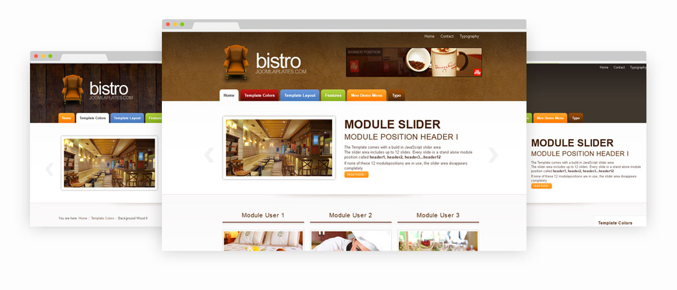 JoomlaPlates Bistro - Download Joomla Template