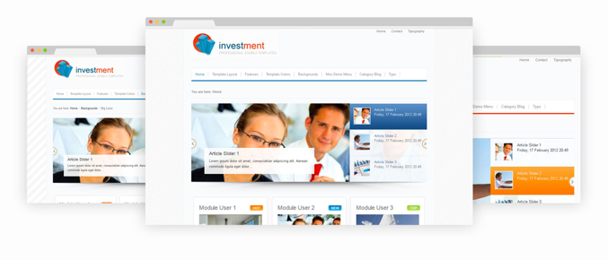 JoomlaPlates Investment - Download Joomla Template