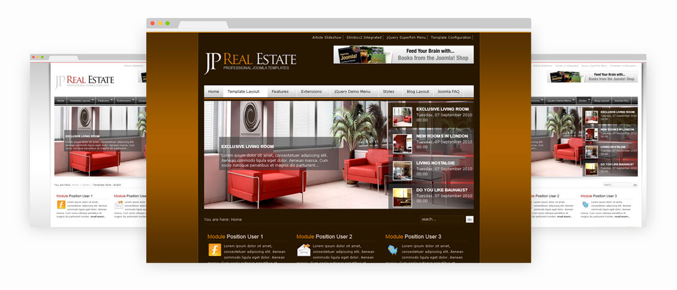 JoomlaPlates Real Estate - Download Joomla Template