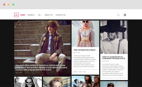 JoomlaUX Fashion - Download Blog and Portfolio Joomla Template